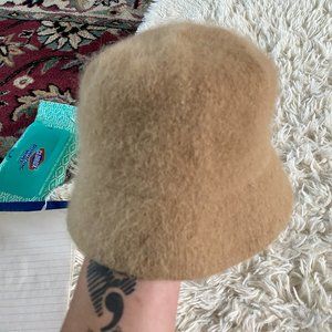 Brown Wool Beanie/Hat for Women vintage timeless charm